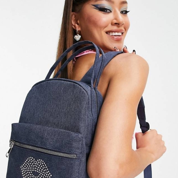 Daisy Street Handbags - New CANVAS  mini backpack by Daisy Street #A180